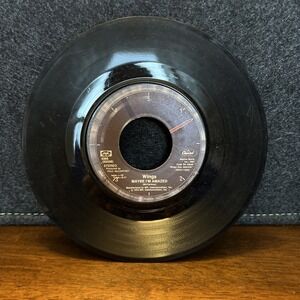 Paul McCartney & Wings MAYBE I'M AMAZED Mono / Stereo‎ 7" Vinyl  (1976)